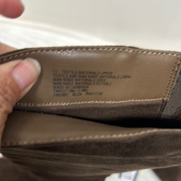 Universal Thread Brown Heeled Boots with Suede Like Finish - Picture 10 of 13